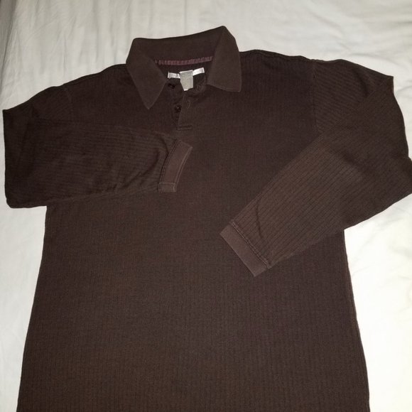 PERRY ELLIS Long sleeve Casual top M - Picture 1 of 6